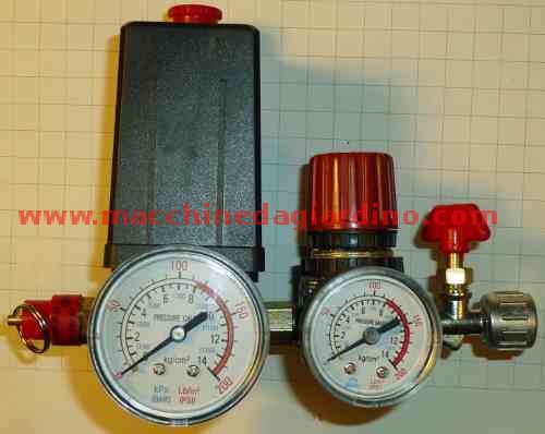 Kit Pressostato Compressore d'aria, Risparmio Energetico, Regolabile,  Facile da Smontare, Pressostato Compressore d'aria Accurato con Porte  Standard per Uso Industriale : : Fai da te